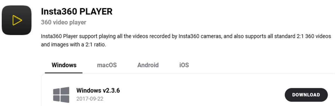 Insta360 Player