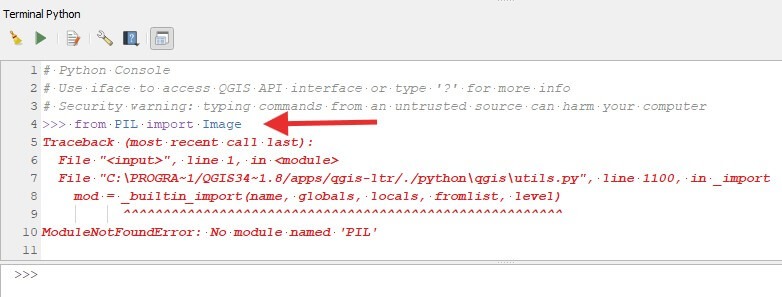 ModuleNotFoundError No module named
