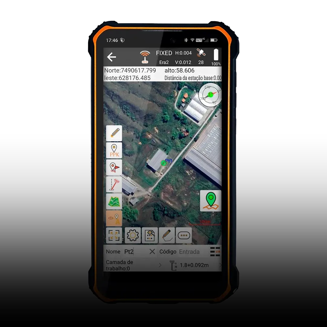 COLETORA TG2 + SOFTWARE T-MAP