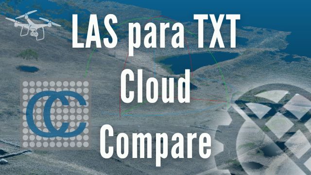 LAS para TXT no CloudCompare