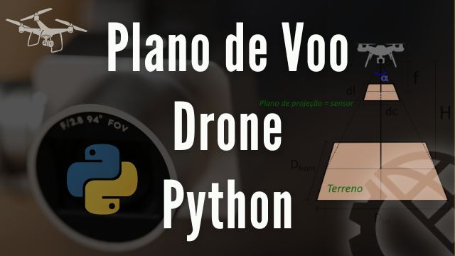 Plano voo drone com Python