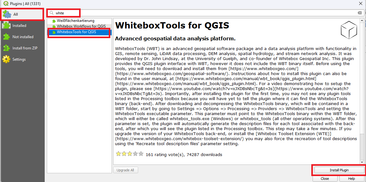 Plugin WhiteboTools