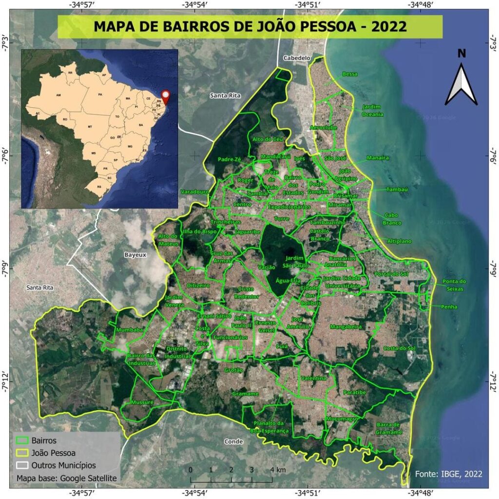 Bairros de João Pessoa