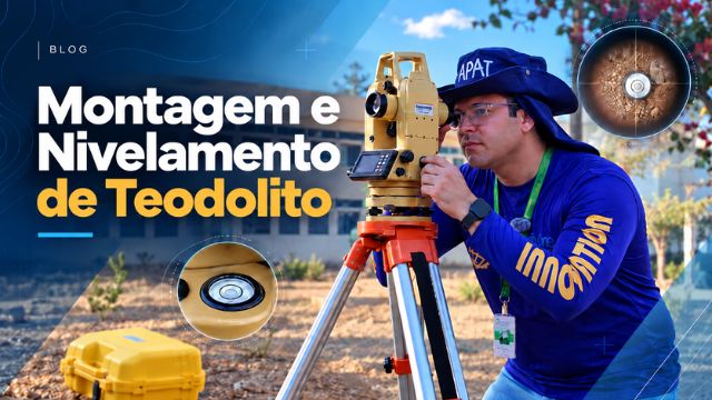 Como Montar e Nivelar um Teodolito